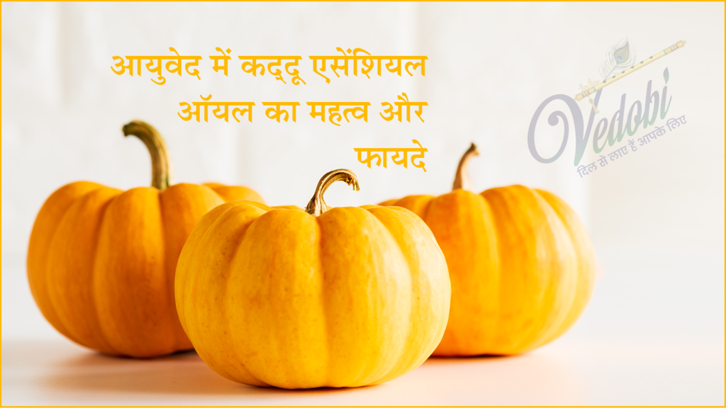 आयुर्वेद में कद्दू एसेंशियल ऑयल का महत्व और फायदे