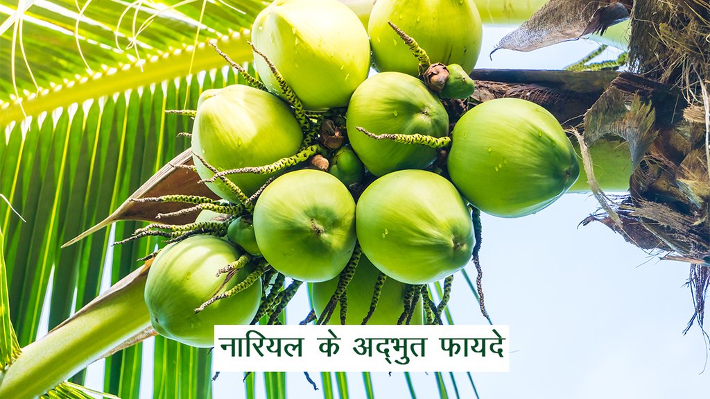 नारियल के अद्भुत फायदे